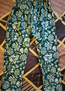 Floral Print Pants