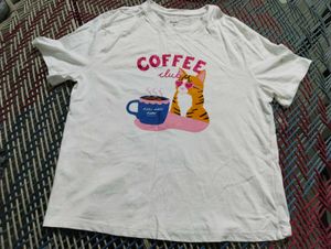 Cute Coffee Cat T-Shirt