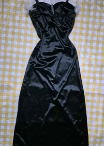 Sexy/hot Black Fur Dress (Party wear/goth)