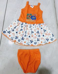 0-6month Baby Girl Frock Set .rs 120 Each.