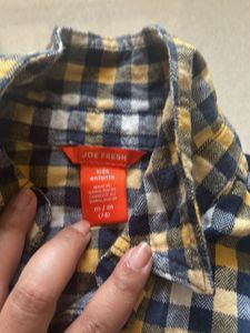 Bundle of two plaid shirts