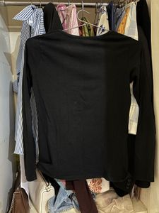 Classic Black Long Sleeve T-Shirt