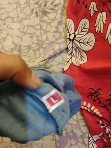 Blue Floral Briefs