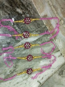Set of 5 Rakhi Bracelets