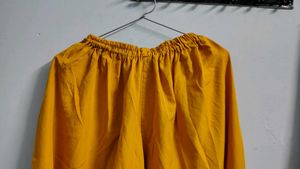 Vibrant Yellow Ethnic Pants plazo bottom women