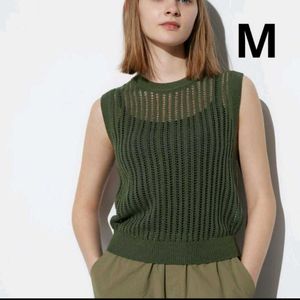 zara knitted vest with tags