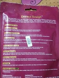 Sanfe Derma Sculpt Bridal Facial Kit