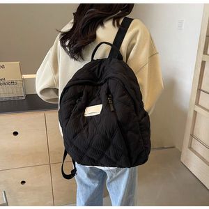 Quilted Corduroy Backpack