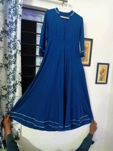 KHUSHAL K Women's Blue 🔵 🔵 Anarkali Set