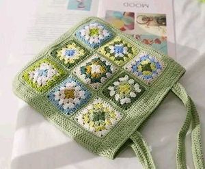 crochet handbag