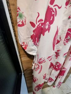 Floral Print Kurta