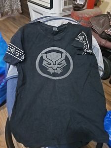 Black Panther Print Tshirt