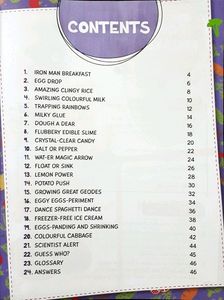 Fun With Science Experiments Kids Booklet