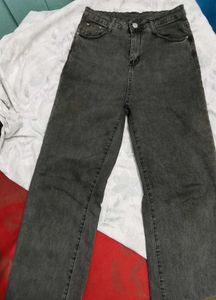 Gray Denim Jeans