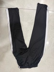 Men's Black &amp; White Track Pants
