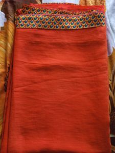 Orange Saree