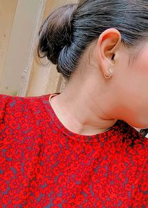 Small silver hoops