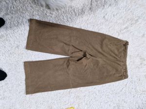 H&amp;M Brown Wide Leg Casual Pants