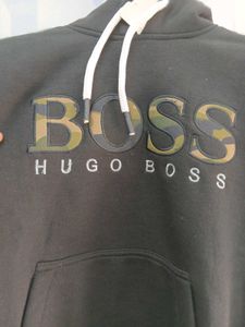 Hugo Boss Camo Logo Hoodie