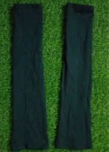 Dark green Arm Sleeves for tan protection.