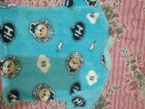 Cute Blue Bear Pajama Set