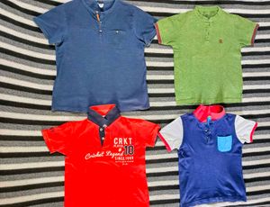 Kids Winter/Autumn T-Shirt Pack for 7 to 8 yrs old
