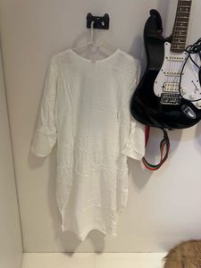 White Embroidered Kurta