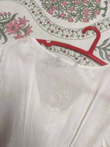 Embroidered Boho White Dress