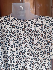 Animal Print Top