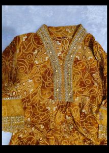 Elegant Yellow Kurta Set with Dupatta