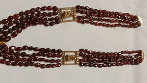Real Agate stone three step mala