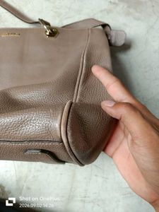 brand is bruno magli OG Stylish Taupe Faux Leather