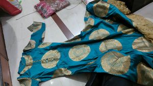 Heavy Pure Banrasi Full Legngth Gown