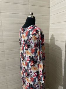 Boho Vibrant Floral Print Maxi Dress