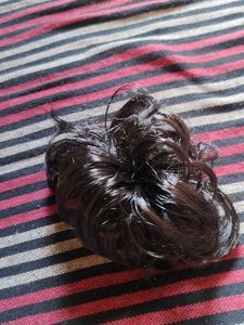 Chic Messy Hair Bun Extensions Scrunchies
