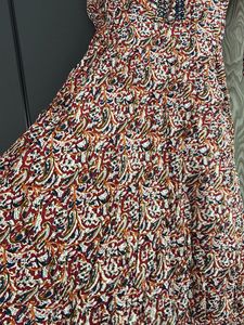 Boho Print Ethnic Gown