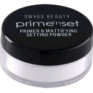 Swiss Beauty Primer Mattifying Setting Powder With