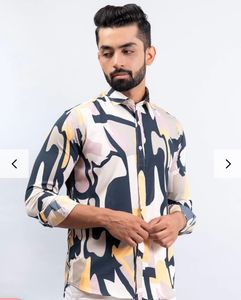 Tistabene Multicolour Abstract Printed Shirt