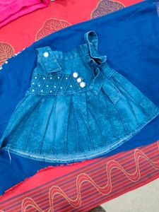 Dungree Skirt And Top