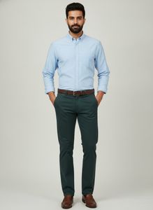 Dubai bought Dark Green Chinos