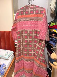 kilol cotton geometric print kurta
