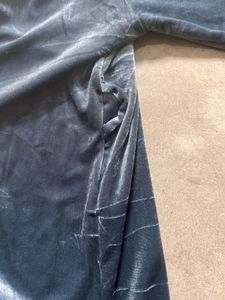 velvet or crushed velour pyjama/loungewear set wit