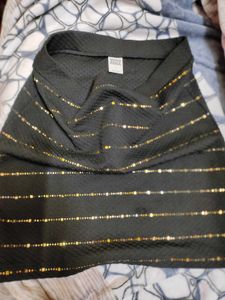 Black Mini sequins skirt