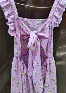 Floral Print Mini Dress