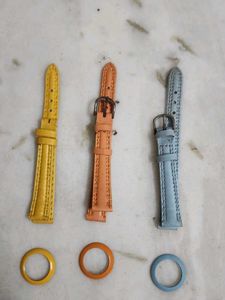 Assorted Watch Straps &amp; Rings