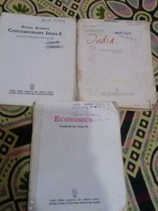 Set of 4 School Textbooks