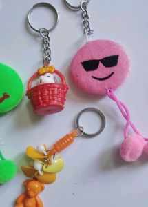 Cute Keychain Collection 10 pcs set
