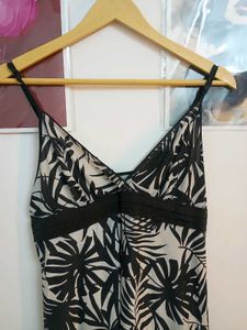 Tropical Print Dress