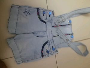 Kids Casual Dangri Dress