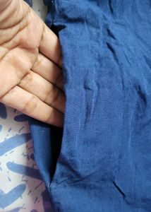 Cozy Blue Button-Down denim dress